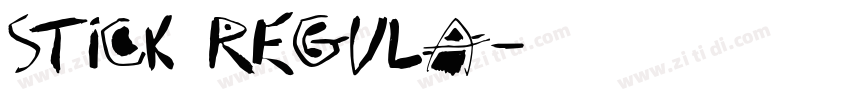 Stick Regula字体转换